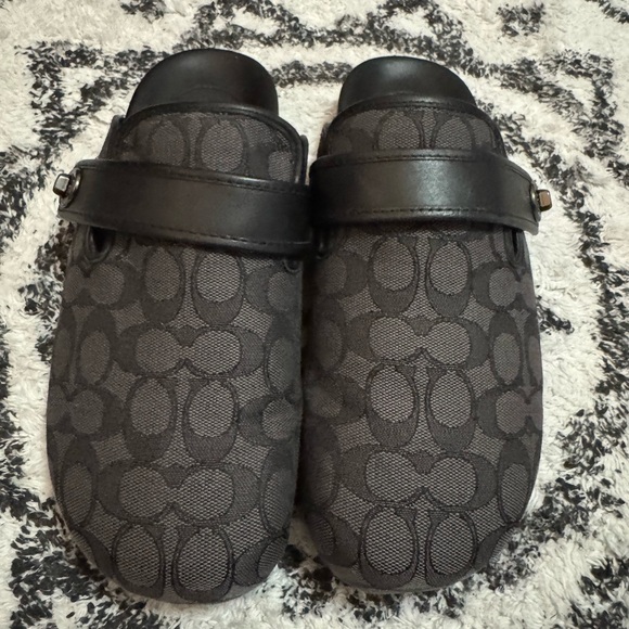 Coach Other - Coach men clog in signature Jacquard